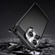 Carbon Case iPhone 16 Pro Max Silicone Case tok, fekete
