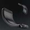 Carbon Case iPhone 16 Pro Max Silicone Case tok, fekete