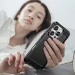 Carbon Case iPhone 16 Pro Max Silicone Case tok, fekete