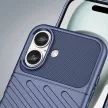 Thunder Case iPhone 16 Plus Silicone Case  tok, kék