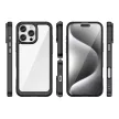 Outer Space Case with Gel Frame iPhone 16 Pro - tok, fekete