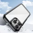 Outer Space Case with Gel Frame iPhone 16 Pro - tok, fekete