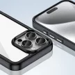 Outer Space Case with Gel Frame iPhone 16 Pro - tok, fekete