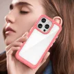 Outer Space Case with Gel Frame iPhone 16 Pro Max - tok, piros
