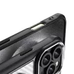 Leading Series MagSafe Silicone Case iPhone 16 Pro Max - tok, fekete