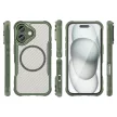 Leading Series MagSafe Silicone Case iPhone 16 tok, zöld