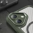 Leading Series MagSafe Silicone Case iPhone 16 tok, zöld