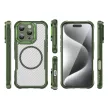 Leading Series MagSafe Silicone Case iPhone 16 Pro Max - tok, zöld