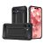 Hybrid Armor iPhone 16 Case tok, fekete
