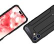 Hybrid Armor iPhone 16 Case tok, fekete
