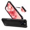 Hybrid Armor iPhone 16 Pro Case - tok, fekete