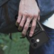 Hybrid Armor Camshield iPhone 16 ütésálló hátlap, tok, fekete