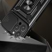Hybrid Armor Camshield iPhone 16 Pro ütésálló hátlap, tok, fekete