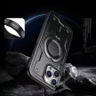 Hybrid Armor Trendy Case with MagSafe iPhone 16 Pro Max - tok, fekete