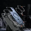 Hybrid Armor Trendy Case with MagSafe iPhone 16 Pro  tok, kék