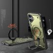 Hybrid Armor Trendy Case MagSafe iPhone 16 tok, zöld
