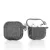 Glitter Case AirPods 4 tok, fekete