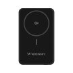 Powerbank Wozinsky WLWP-10KA0Y3S 22.5W PD Qi2 10000 mAh, with stand, 1x USB-A, 1x USB-C, fekete