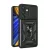 Hybrid Armor Camshield with Camera Cover and Metal Ring Samsung Galaxy S25 tok, fekete