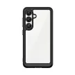 Outer Space Case with Gel Frame Samsung Galaxy S25 tok, fekete
