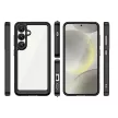 Outer Space Case with Gel Frame Samsung Galaxy S25 tok, fekete
