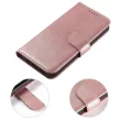 Magnet Case with Flip Samsung Galaxy S25 Plus tok, rózsaszín