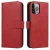 Magnet Case with Flip Samsung Galaxy S25 Plus tok, piros