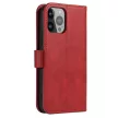 Magnet Case with Flip Samsung Galaxy S25 Plus tok, piros