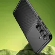 Thunder Case Samsung Galaxy S25 Plus Silicone Armored Case ütésálló tok, fekete