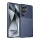 Thunder Case Samsung Galaxy S25 Ultra Silicone Armored Case ütésálló tok, kék