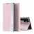 Sleep Case Pro Samsung Galaxy S25 Ultra Case with Flip and Stand tok, rózsaszín