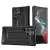 Hybrid Armor Case Samsung Galaxy S25 Ultra Armotok, piros Hybrid Case tok, fekete