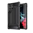 Hybrid Armor Case Samsung Galaxy S25 Ultra Armotok, piros Hybrid Case tok, fekete