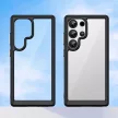 Outer Space Case with Gel Frame Samsung Galaxy S25 Ultra tok, fekete