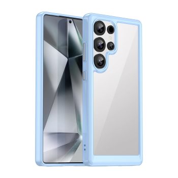   Outer Space Case with Gel Frame Samsung Galaxy S25 Ultra tok, kék