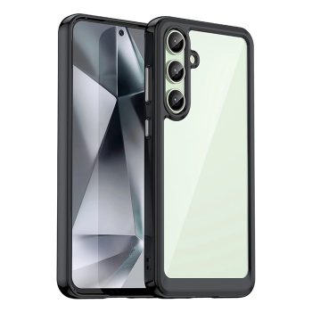 Outer Space Case Gel Frame Samsung Galaxy S24 FE tok, fekete