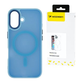   Wozinsky Fashion Case MagSafe Samsung Galaxy S25 Plus tok, kék