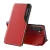 Eco Leather View Case elegant case flap and stand function Samsung Galaxy A56 tok, piros