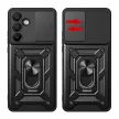Hybrid Armor Camshield Stand and Camera Cover Samsung Galaxy A56 tok, fekete