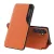 Eco Leather View Case elegant case with flap and stand function Samsung Galaxy A26 - tok, narancssárga