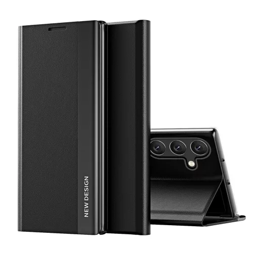 Sleep Case Pro Cover Flip and Stand Samsung Galaxy A26 tok, fekete