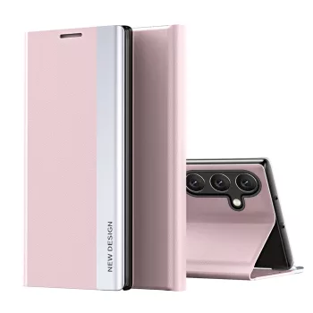  Sleep Case Pro Cover Flip and Stand Samsung Galaxy A26 tok, rózsaszín