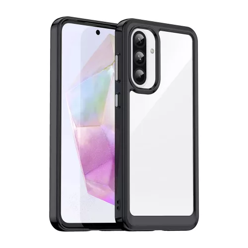 Outer Space Case Samsung Galaxy A26 Cover Flexible Frame tok, fekete