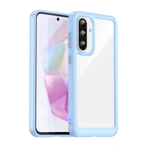 Outer Space Case Samsung Galaxy A26 Cover Flexible Frame tok, kék