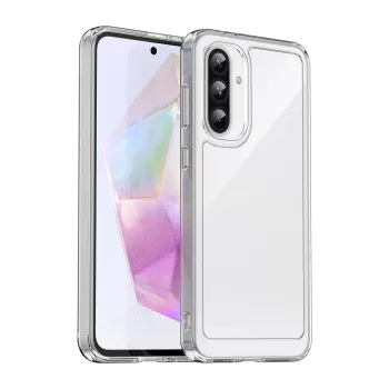   Outer Space Case Samsung Galaxy A26 Cover Flexible Frame tok, átlátszó