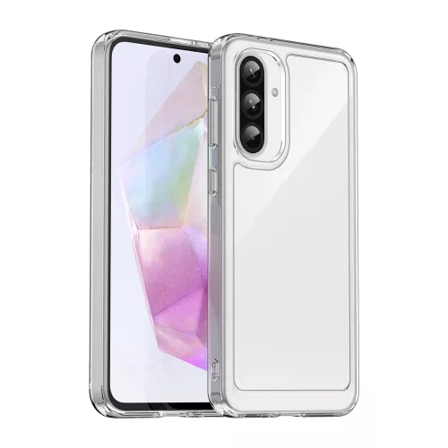 Outer Space Case Samsung Galaxy A26 Cover Flexible Frame tok, átlátszó