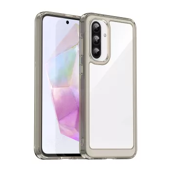   Outer Space Case Samsung Galaxy A26 Cover Flexible Frame tok, fekete