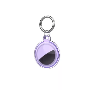Apple AirTag Case Waterproof, tok, lila