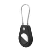 Apple AirTag Case Steel Cable, tok, fekete-fehér