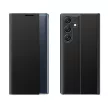 New Sleep Case Flip Cover Stand Function Samsung Galaxy A36 tok, fekete
